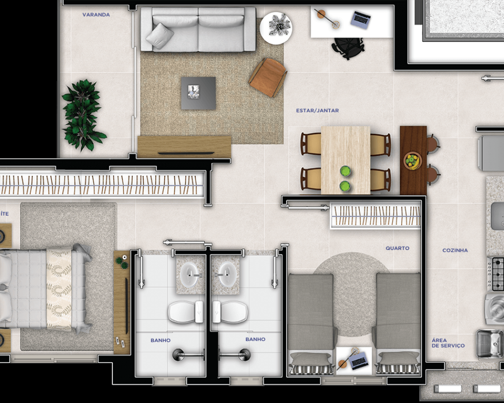PLANTA 63m²